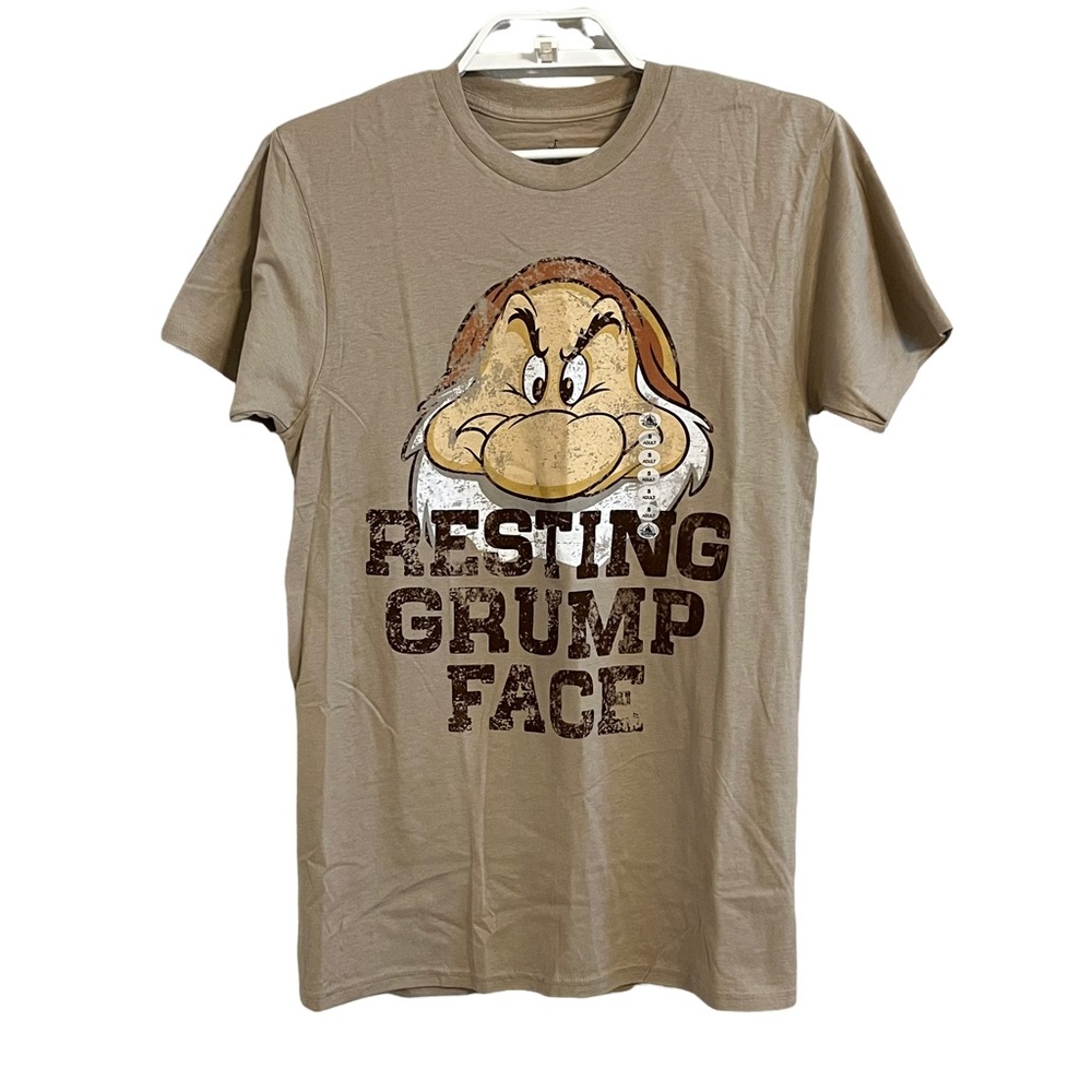 Disney Parks Gumpy Resting Grump Face Tshirt - Picture 1 of 4